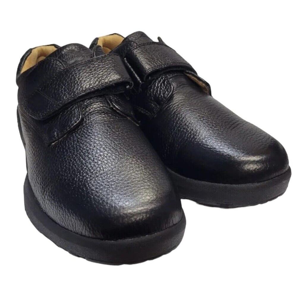 Dr Comfort Diabetic Shoes William Black Leather Casual 6310 Men's Size 15m